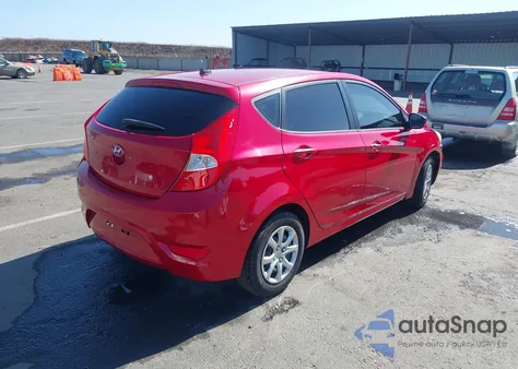 2012 Hyundai Accent Gls/Gs из США, поврежденный, VIN KMHCT5AE6CU030446